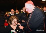 2013 Lourdes Pilgrimage - SUNDAY Cardinal Dolan Presents Malades Medals Pius X (3/71)